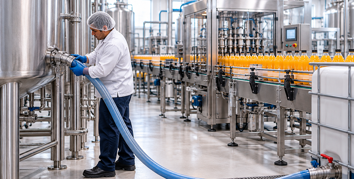 image lineas industriales para trasvase de liquidos alimenticios